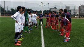 ▲輔大航源FC與東京市FC熱身賽。（圖／航源FC提供）