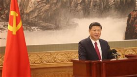 中共中央軍委主席維持一正兩副中共19大專題新華社報導，新一屆中共中央軍事委員會主席和副主席誕生，習近平（圖）擔任主席，許其亮和張又俠為副主席。中央社記者吳家昇攝  106年10月25日