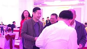 林昶佐現身民進黨春酒 盧冠妃攝