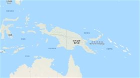 巴布亞紐幾內亞地震規模7.5（圖／翻攝自Google Map）