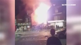 英國萊斯特房屋突爆炸 大火猛烈4傷送醫
