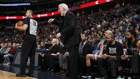 ▲波波對裁判的判決頗有微詞。（圖／美聯社／達志影像）