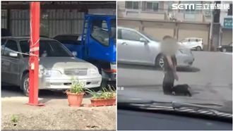 買車付不出尾款　女竟當街跪地攔車