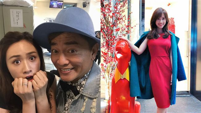 Sandy小腹微凸　憲哥證實這件事