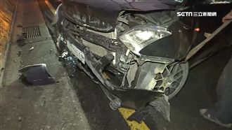 國道自撞分隔島　駕駛傷重搶救中