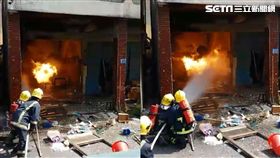 屏東枋寮透天厝氣爆火警　1人面目全非陳屍客廳 圖／翻攝畫面