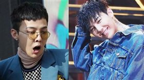  GD(權志龍)，當兵前出席咖啡廳剪綵（合成圖/翻攝自IG）