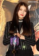 韓國女團GFRIEND成員信飛。（記者邱榮吉/攝影）