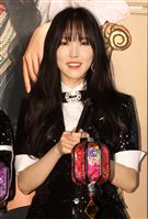 韓國女團GFRIEND成員裕珠。（記者邱榮吉/攝影）