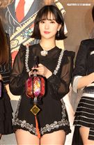 韓國女團GFRIEND成員銀河。（記者邱榮吉/攝影）