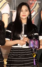 韓國女團GFRIEND成員嚴智。（記者邱榮吉/攝影）