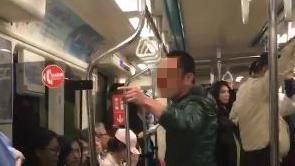 他吐檳榔「血染北捷」　遭勸阻爆氣嗆