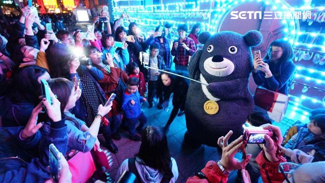今將快閃台北燈節　熊讚喊話：來堵我