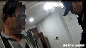 王男因公共危險罪遭通緝，警方在他生日當天登門逮人（翻攝畫面）