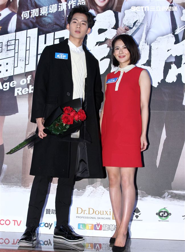 何潤東導演的校園新戲「翻牆的記憶」。（記者邱榮吉/攝影）