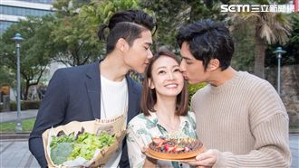 慶生爽被2男包夾　潘慧如願望許這個