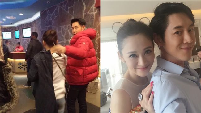 甜偎紅衣男！陳喬恩爆和他有定情婚約