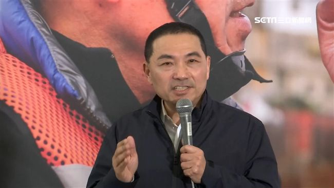 侯友宜參選新北　誓以認真回報家人