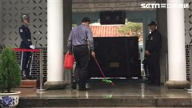 蔣中正靈柩遭潑漆