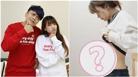 蔡阿嘎，二伯，孕肚（翻攝自蔡阿嘎IG）