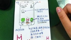 手機,說明書,手工,手繪,圖畫（圖／澎派新聞　http://www.thepaper.cn/newsDetail_forward_2012788）