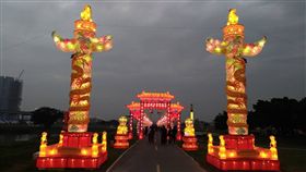 新北祈福燈會,元宵節,新北市,大都會公園。（圖／翻攝自新北市三重區公所FB）