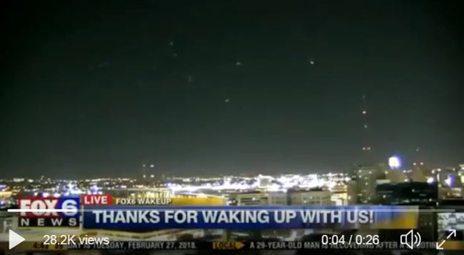 神秘物空中飛舞　網驚：星球大戰開打