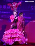 日本寶塚歌劇第三次台灣公演「東離劍遊記」星組首席娘役綺咲愛里。（記者邱榮吉/攝影）
