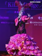 日本寶塚歌劇第三次台灣公演「東離劍遊記」星組首席娘役綺咲愛里。（記者邱榮吉/攝影）