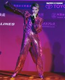 日本寶塚歌劇第三次台灣公演「東離劍遊記」星組禮  真琴出席記者會。（記者邱榮吉/攝影）