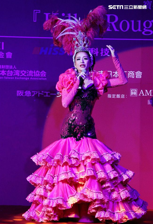 日本寶塚歌劇第三次台灣公演「東離劍遊記」星組首席娘役綺咲愛里。（記者邱榮吉/攝影）