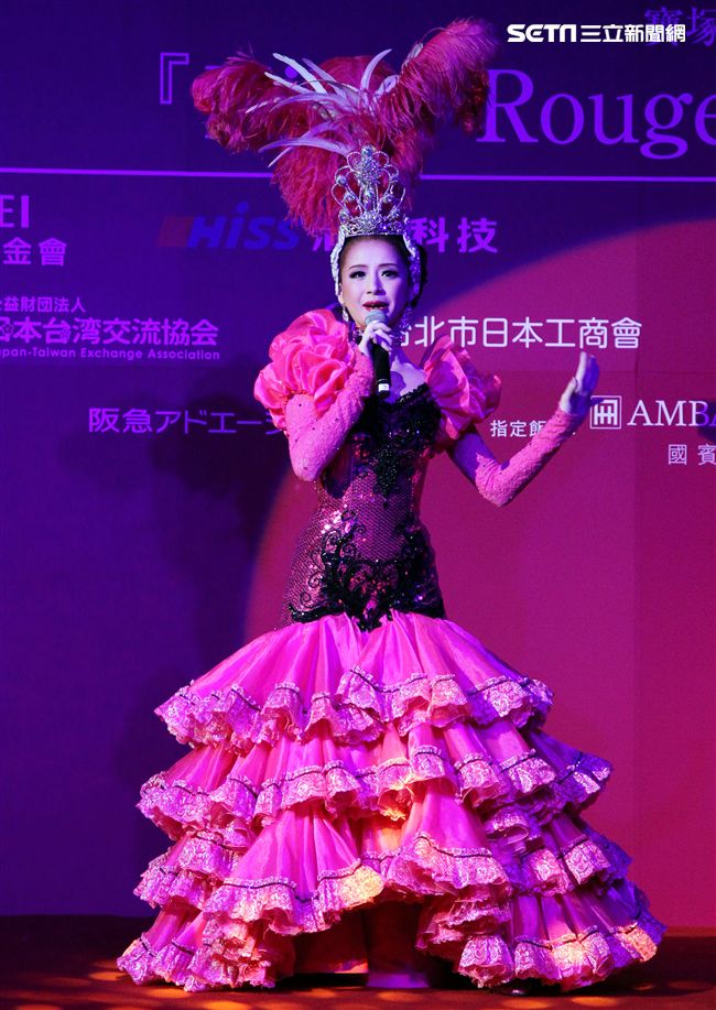 日本寶塚歌劇第三次台灣公演「東離劍遊記」星組首席娘役綺咲愛里。（記者邱榮吉/攝影）