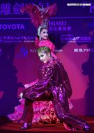 日本寶塚歌劇第三次台灣公演「東離劍遊記」，、星組首席娘役綺咲愛里、星組禮  真琴出席記者會。（記者邱榮吉/攝影）