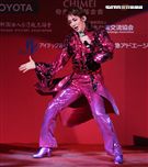 
日本寶塚歌劇第三次台灣公演「東離劍遊記」，星組首席明星紅悠智露。（記者邱榮吉/攝影）