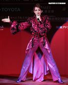 日本寶塚歌劇第三次台灣公演「東離劍遊記」，星組首席明星紅悠智露。（記者邱榮吉/攝影）