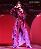 日本寶塚歌劇第三次台灣公演「東離劍遊記」，星組首席明星紅悠智露。（記者邱榮吉/攝影）
