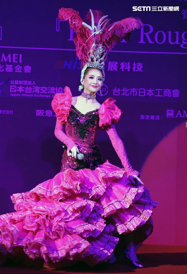 日本寶塚歌劇第三次台灣公演「東離劍遊記」星組首席娘役綺咲愛里。（記者邱榮吉/攝影）