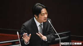 行政院長賴清德赴立法院接受總質詢。 圖／記者林敬旻攝