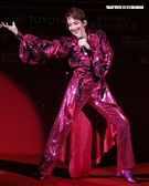 日本寶塚歌劇第三次台灣公演「東離劍遊記」，星組首席明星紅悠智露。（記者邱榮吉/攝影）