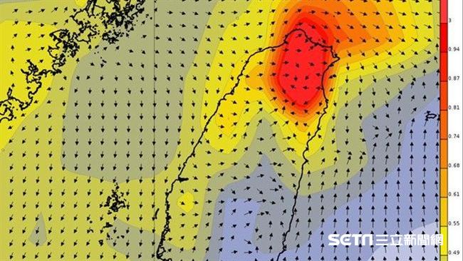 環保局：空氣品質達不健康紅色等級
