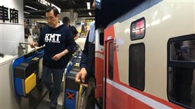 馬英九一早搭台鐵前往花蓮觀光。（圖／翻攝馬英九臉書）