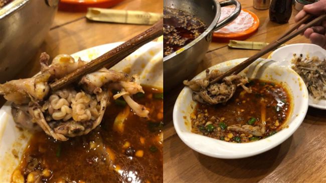 吃蛙驚見滿腹蛆？專家：這是性腺可吃