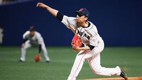 日本隊先發投手千賀滉大。（圖／翻攝自日本武士隊官網）