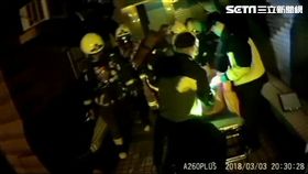 新北市,板橋,溪城路,輕生,開瓦斯,尋短,新北市消防局提供