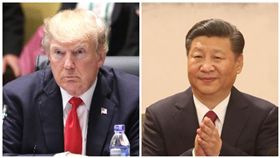 習近平穩坐龍椅任期無限制　川普喊棒直呼「我也要」
合成圖／中央社