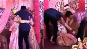 昏厥,印尼,結婚,交往,拆散,分手,Desa Lumbee,Sindy,前男友,新娘,　圖／翻攝自YouTube https://goo.gl/gFQZau