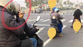 機車,後座,吃早餐,狂,Dcard　圖／翻攝自Dcard