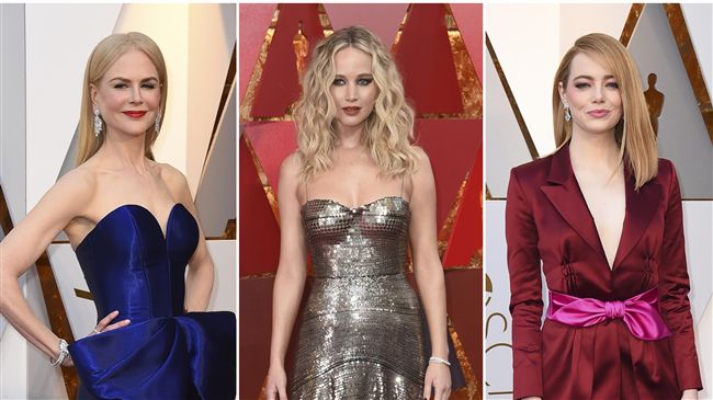 奧斯卡／爆乳美腿齊出！紅毯最美是她