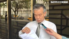 馬偕董事長劉伯恩委任律師陳銘祥。潘千詩攝影