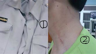 警處理車禍被駕駛勒頸　遭分局河蟹